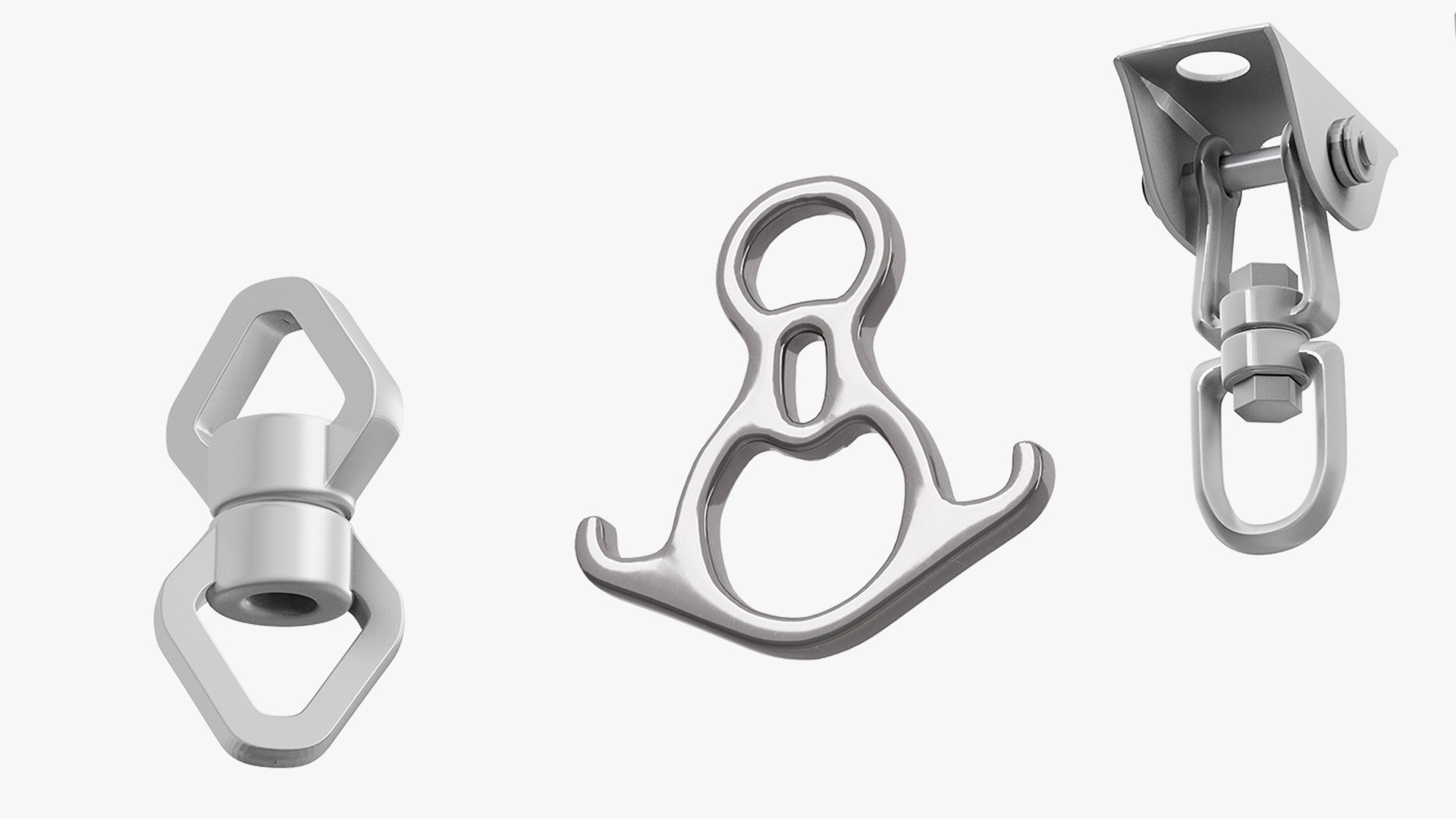 Versatile Set Of Realistic Rope And Rigging Equipment Models 3D Model ...