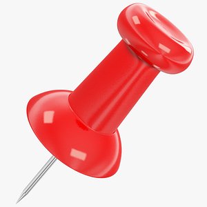pin modeled 3D model