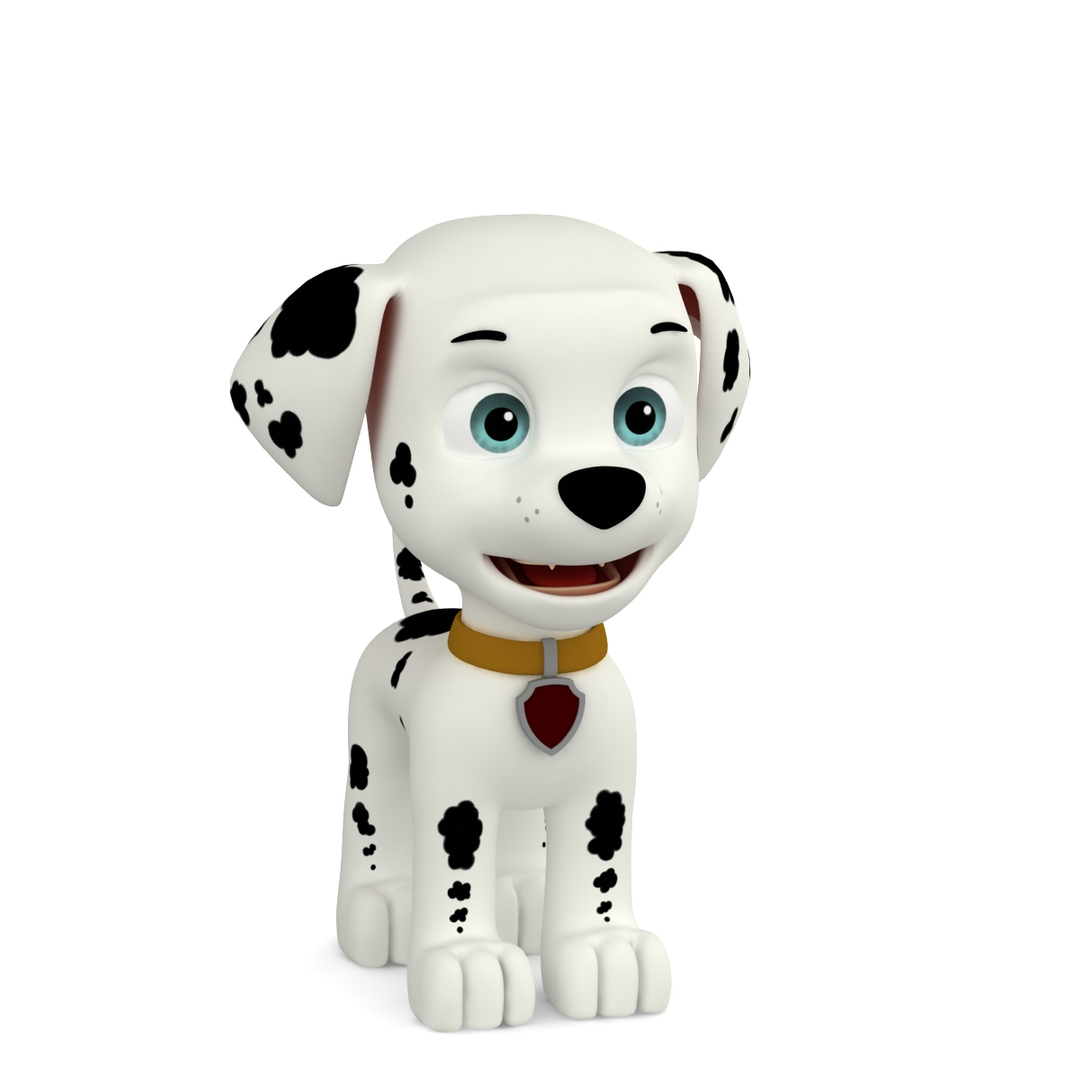 3d Model Dugm08 Rigged Cartoon Dog