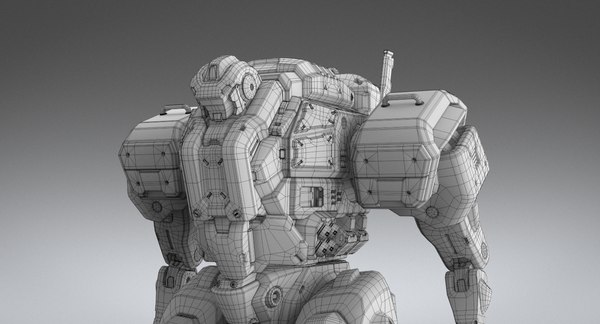 3D mech cockpit model - TurboSquid 1310446