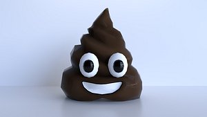 Poop emoji 3D