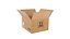 Rodillo transportador con cajas de cartón