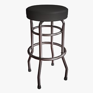 bar stool 3D model