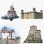 3D model castles 2
