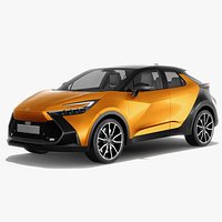 Toyota C-HR 2024 with interior
