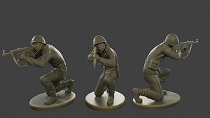 CzechSlovak Communist Soldier CCS1 008 3D
