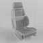 RECARO Expert Comfort Black Seat 3D model