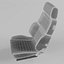 RECARO Expert Comfort Black Seat 3D model