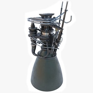 3D model Rocket Engine