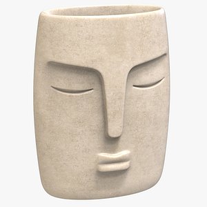 Face Vase Decoration