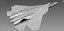 Pak Fa T50 russische Stealth Aircraft Spiel bereit 19k Poly