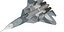 Pak Fa T50 russische Stealth Aircraft Spiel bereit 19k Poly