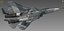 Pak Fa T50 russische Stealth Aircraft Spiel bereit 19k Poly