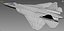 Pak Fa T50 russische Stealth Aircraft Spiel bereit 19k Poly