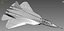 Pak Fa T50 russische Stealth Aircraft Spiel bereit 19k Poly