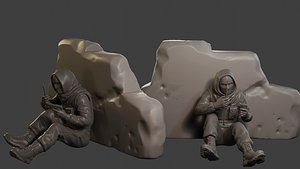 Conflict Scene Figurine Print ESFP1 013 3D model