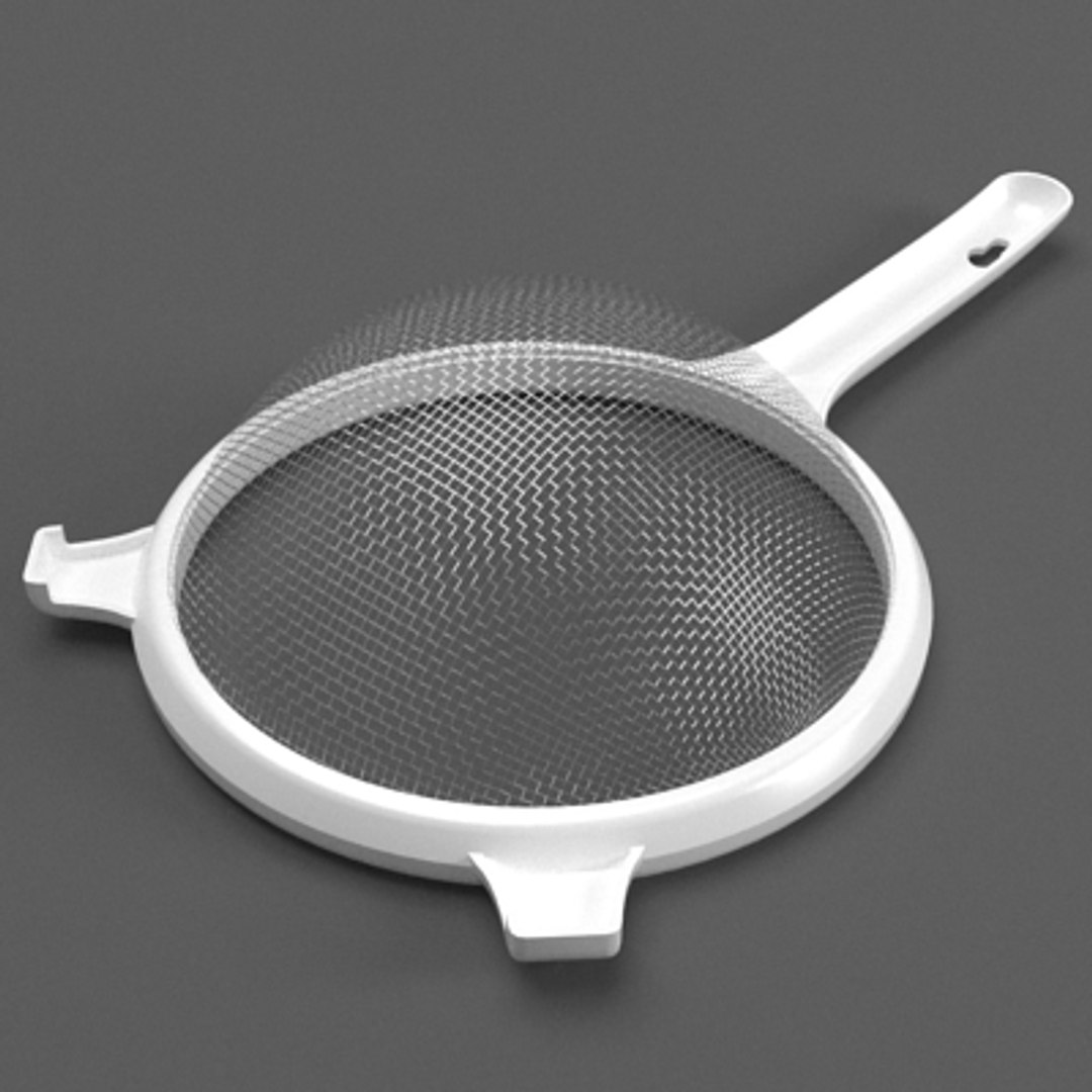 3d Sieve Drainer Model