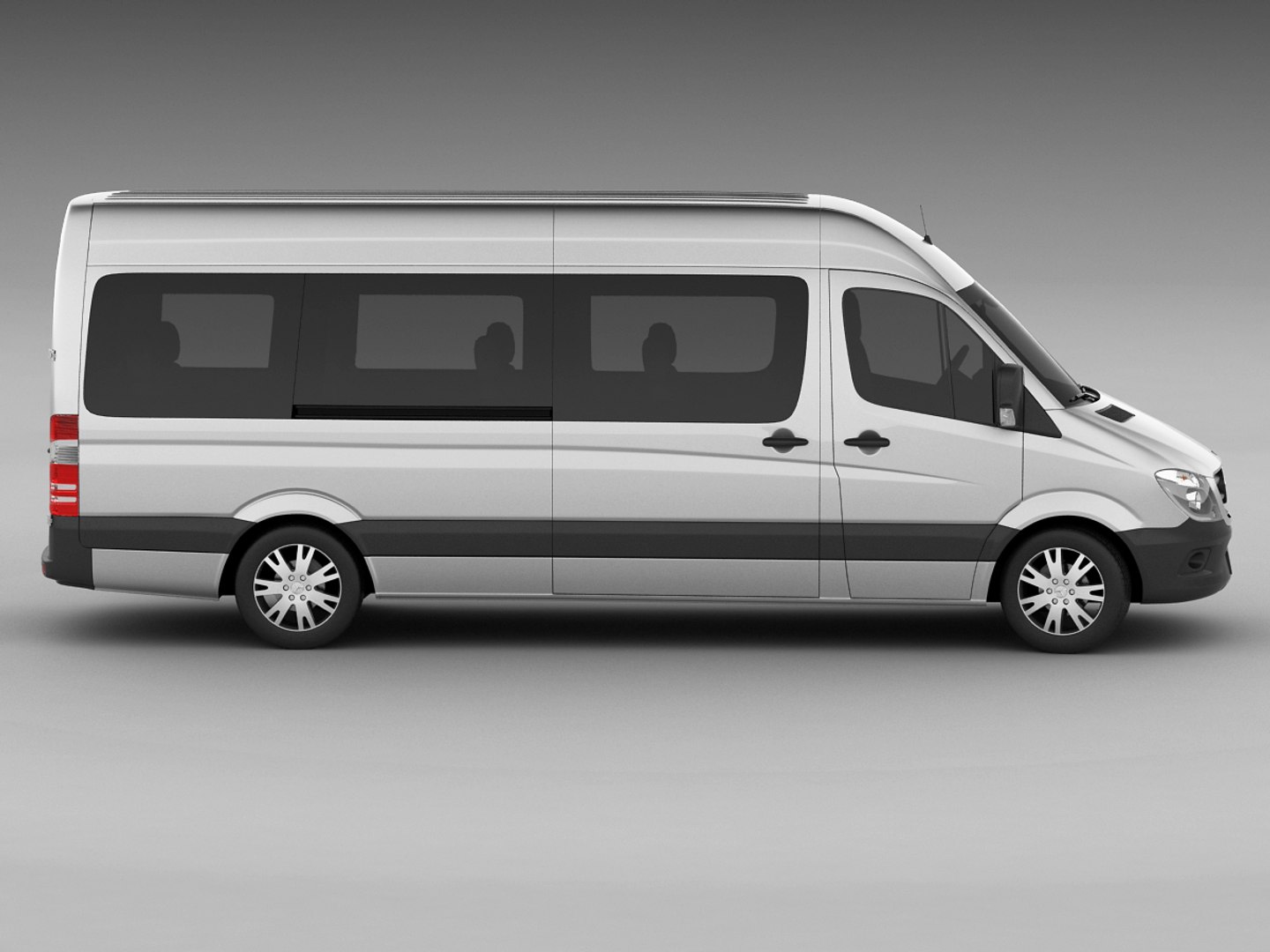 3d Mercedes Sprinter Bus