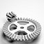 involute bevel gears 3d model