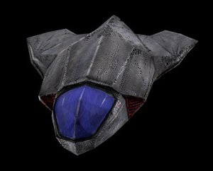 Low Poly Spaceship Frigit