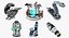 3D model Sci Fi Devices Collection 3
