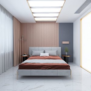 Hotel Bedroom 3D model
