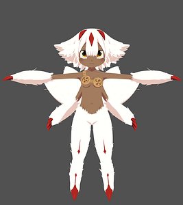 character girl 3D model