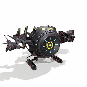 Space drone - PBR