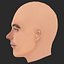 Tête de Leonardo DiCaprio en low poly