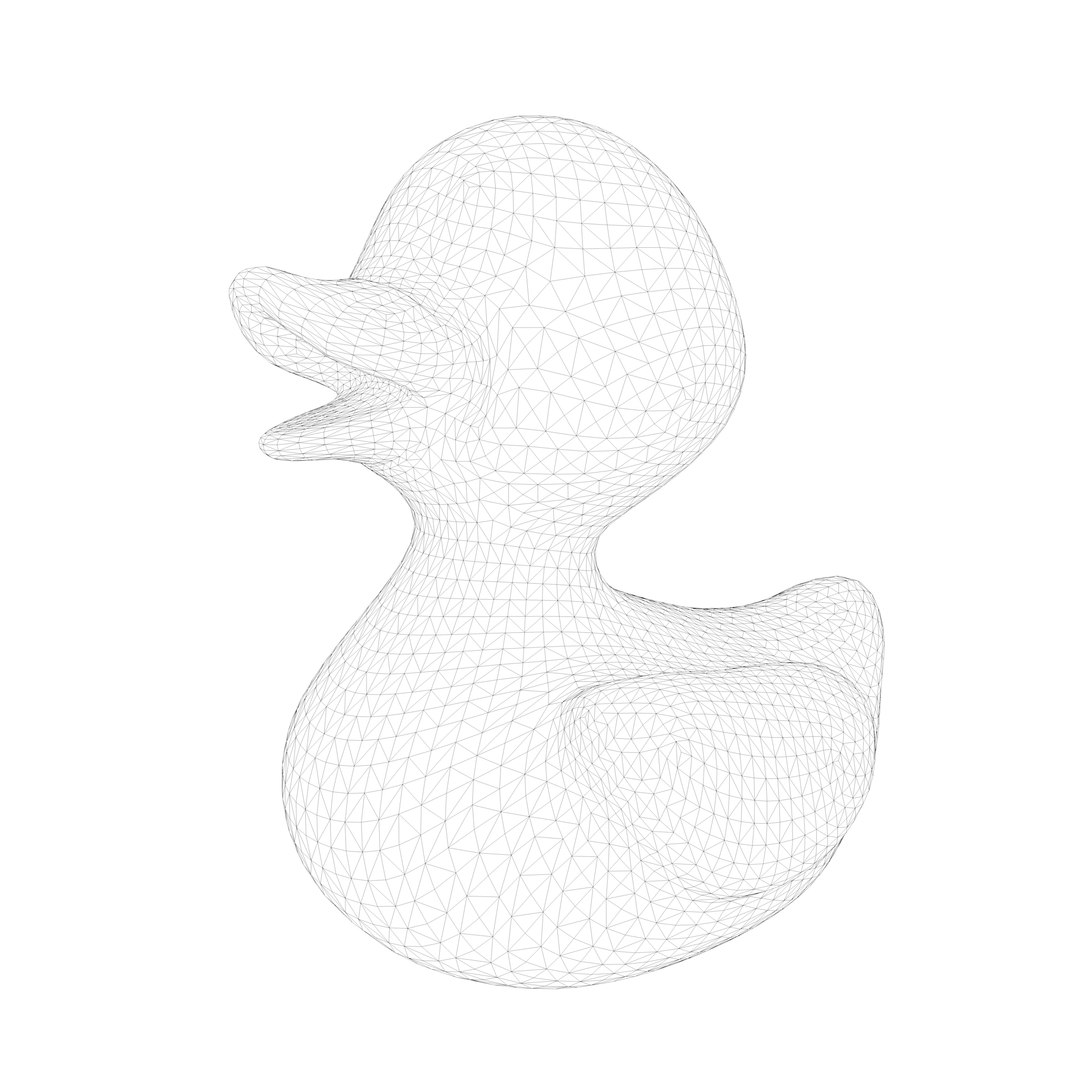 3D Rubber Stylized Duck model https://p.turbosquid.com/ts-thumb/Sy/AEkDZs/M0/wireframe1/png/1701540410/1920x1080/fit_q87/cd7f52a9365f3fc5c86e3d7e513b95ad16d7745f/wireframe1.jpg