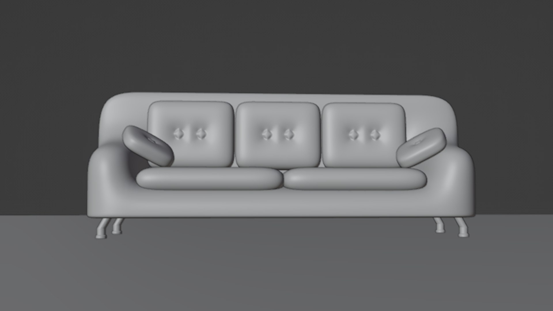 Pink Couch Model - TurboSquid 1963842