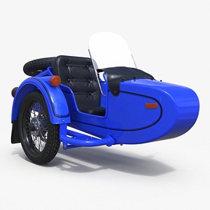 Retro Classic Blue Cradle for Motorcycle