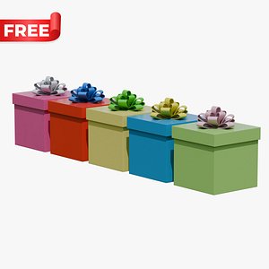 3D Gift Box Set