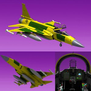 JF-17 block 3 3D model