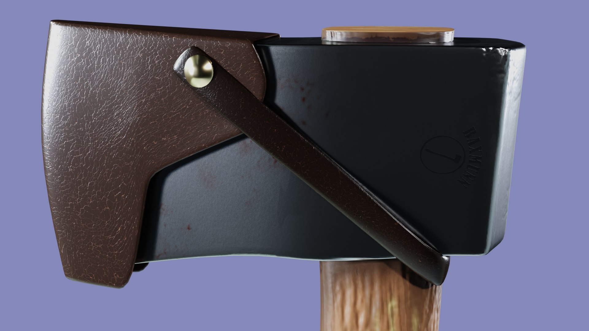 Wood Hatchet Axe with Leather Accessories 3D model https://p.turbosquid.com/ts-thumb/Sy/TZKico/0O/bladecloseup/png/1638571329/1920x1080/fit_q87/743351f2b0cc1bba45cc2bc661b3a551a6940f38/bladecloseup.jpg