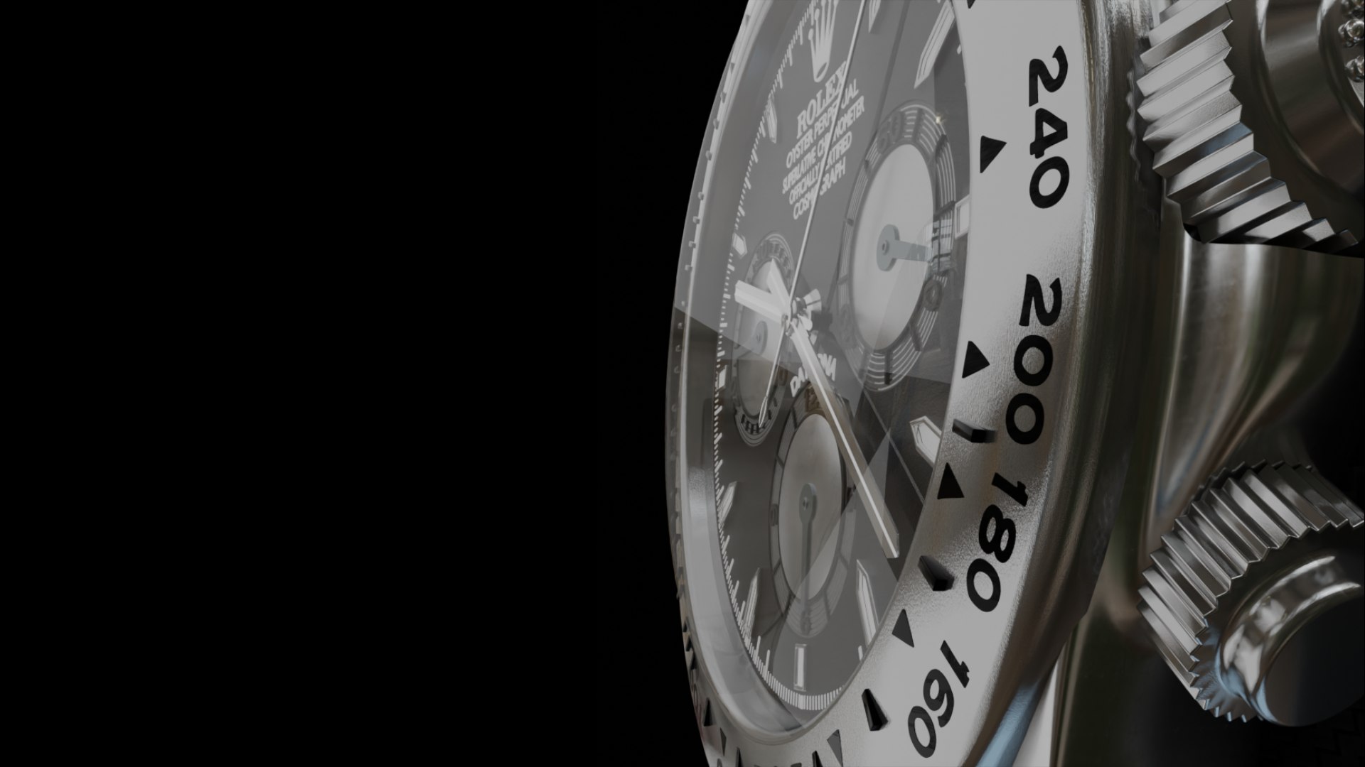 HighDetail Rolex Watch 3D Model 3D Model TurboSquid 2293430