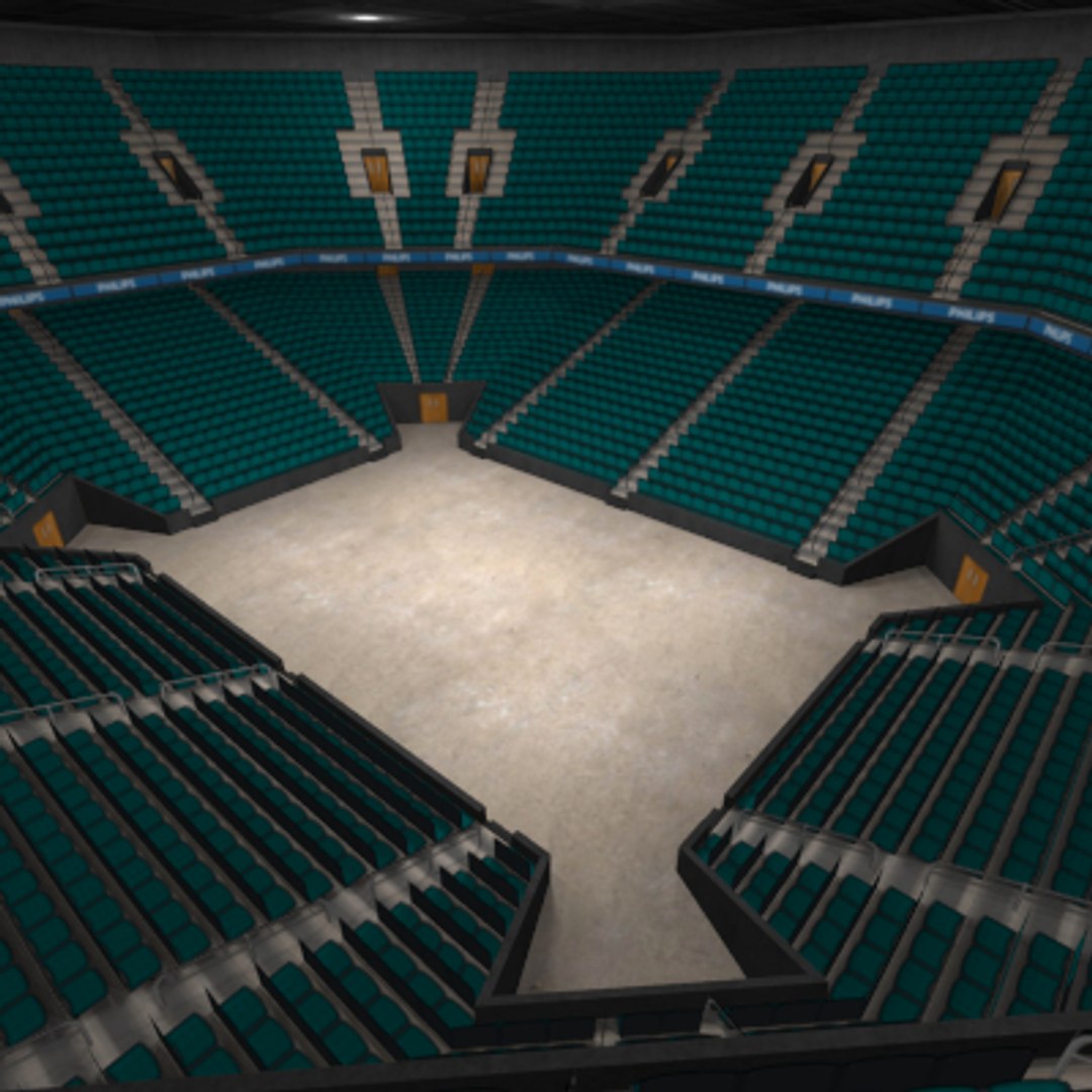 3d Sports Arena Indoor Play Model