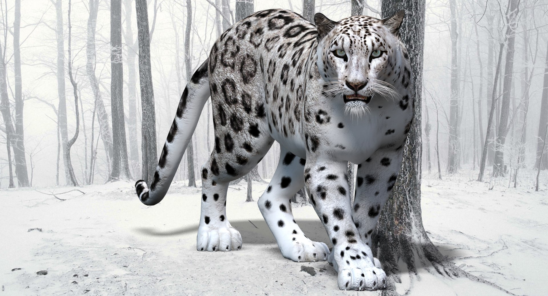 その他 Steampunk Snow Leopard m37454013194_1.jpg?1710044115