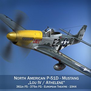 North American P-51D Mustang - Lou IV