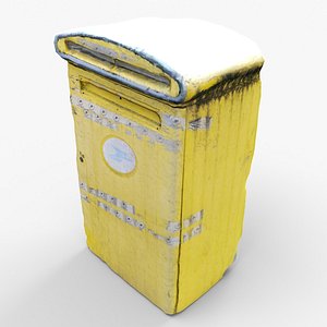 French mailbox 3D model