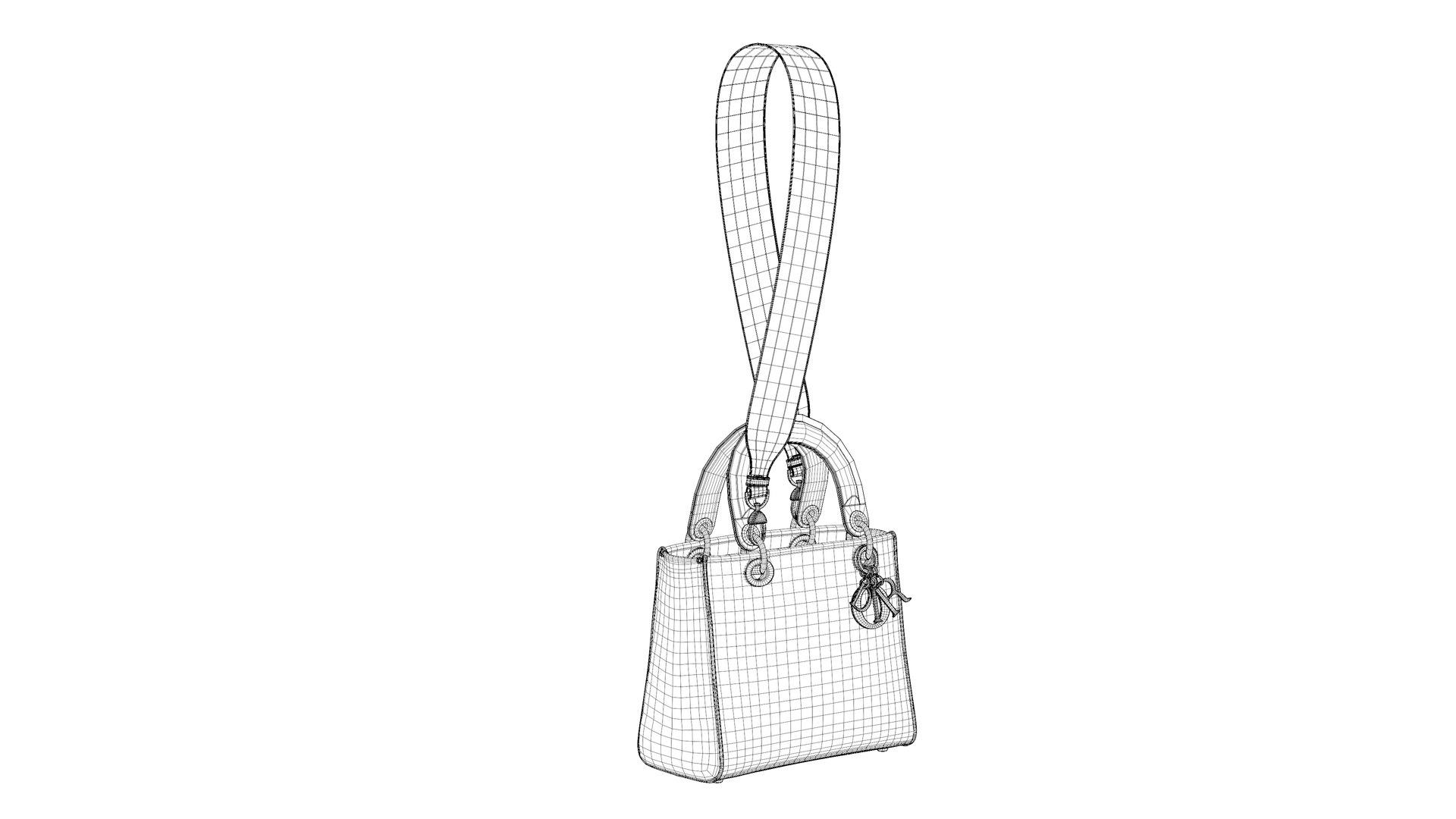 3D Dior Medium Lady D-Lite Bag https://p.turbosquid.com/ts-thumb/Sy/aUKAzF/T4/wireframe_6/png/1691779529/1920x1080/fit_q87/33351660ea1b9bf34ace25307da46e0eaaa8f4e4/wireframe_6.jpg
