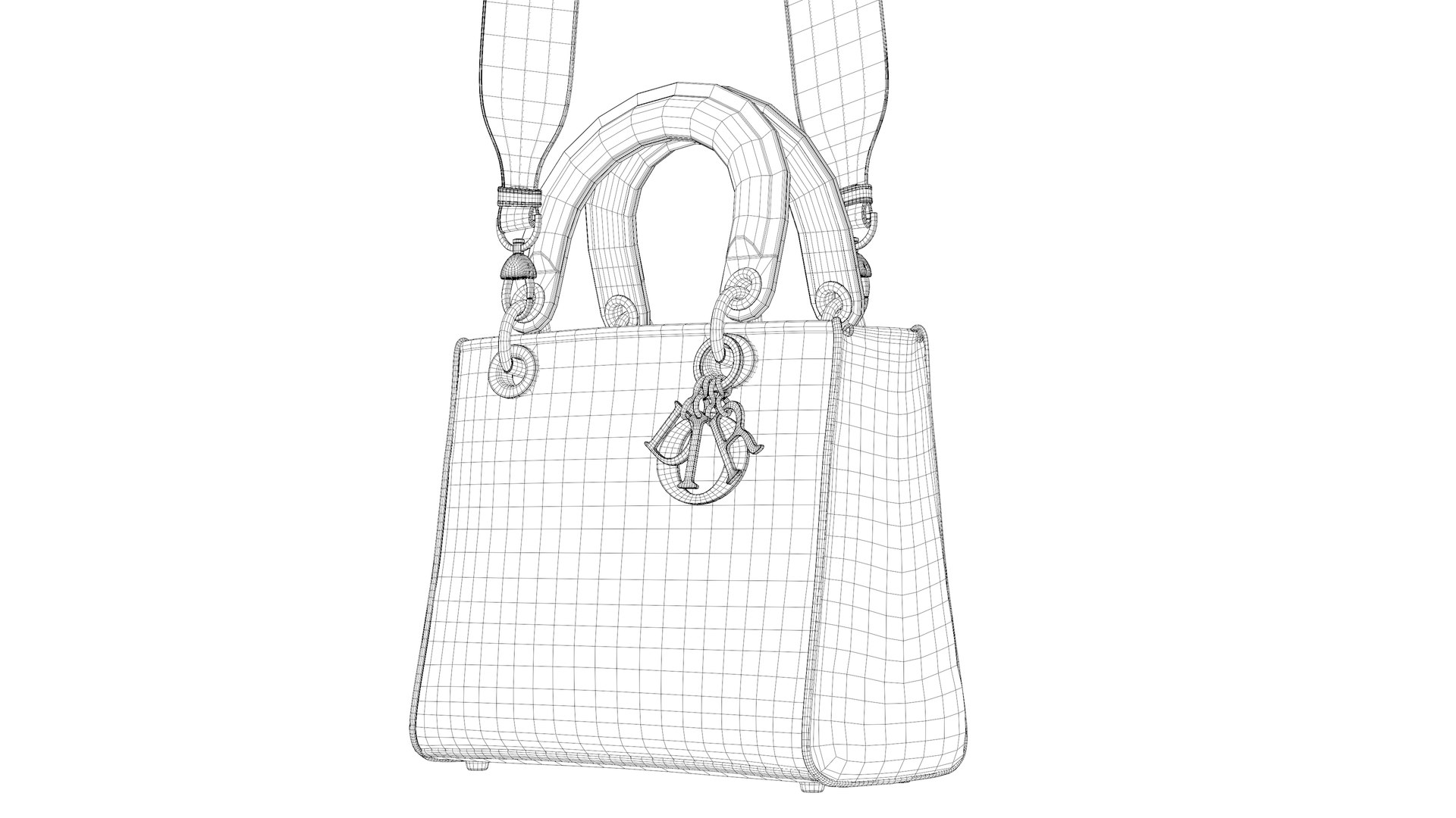 3D Dior Medium Lady D-Lite Bag https://p.turbosquid.com/ts-thumb/Sy/aUKAzF/VY/wireframe_1/png/1691779526/1920x1080/fit_q87/bc575374670f9cc5589b5540b4c5f3e85b6b3bf5/wireframe_1.jpg
