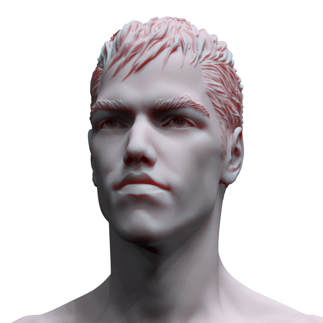 3D model hero head 2 - TurboSquid 1179886