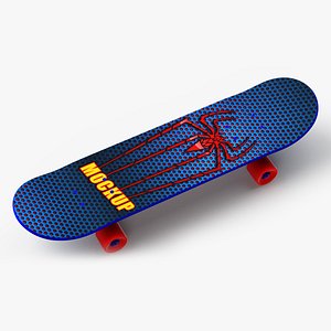 3D Classic Skateboard Spider-Man