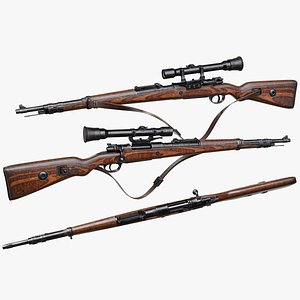 Karabiner 98k 3D model