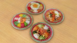 Yusheng Chinese Cuisine model