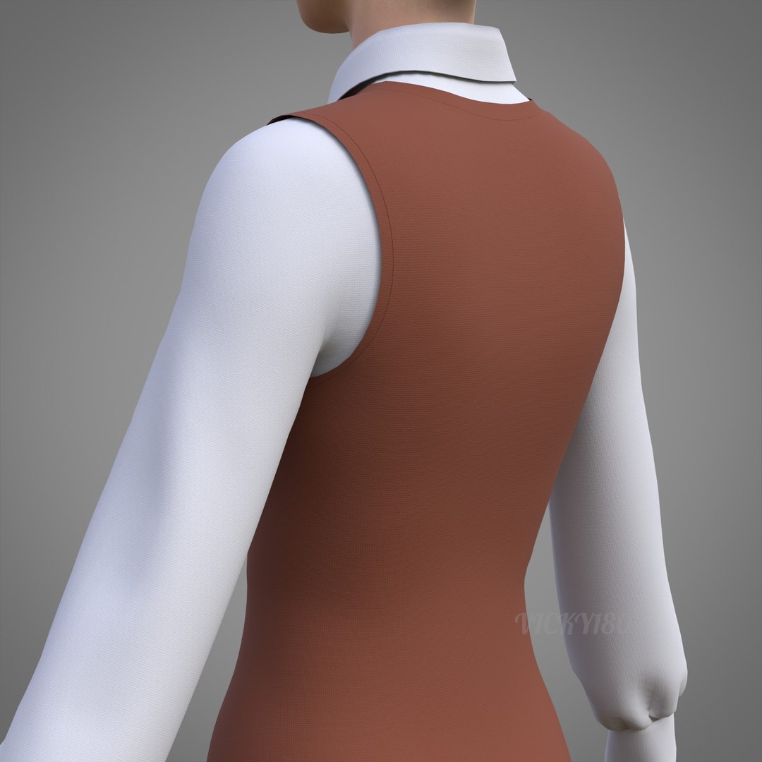 Pinafore Dress and Shirt Corporate Outfit - Two Piece Womens Office Clothing Set 3D model https://p.turbosquid.com/ts-thumb/Sy/r2VALB/8y/0008/jpg/1771399511/1920x1080/fit_q87/e1babb7975e152493f4f2dc68125e7952a6a0552/0008.jpg