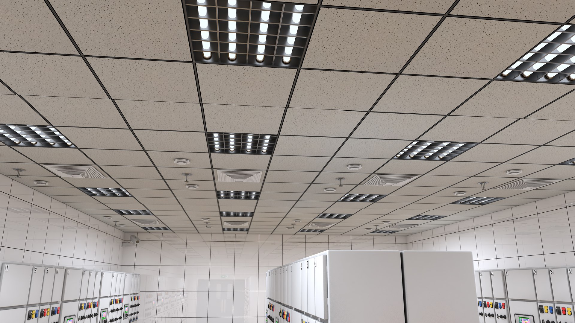 3D Electrical Room - TurboSquid 2245632
