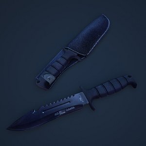 knife 3d max