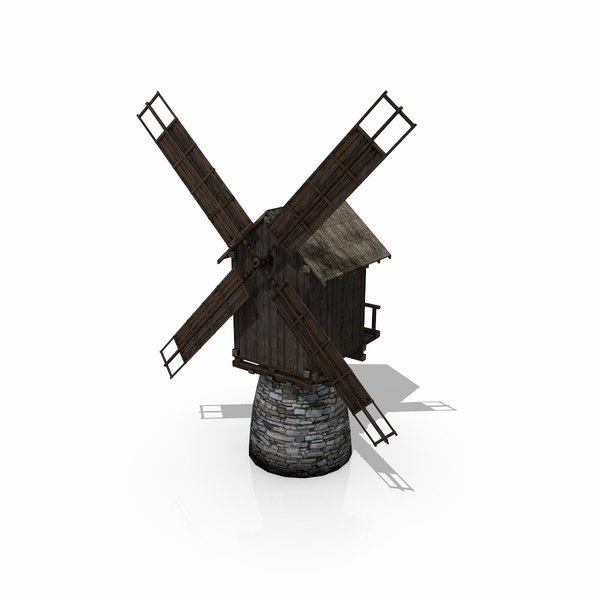 moinho de vento medieval Modelo 3D - TurboSquid 889466